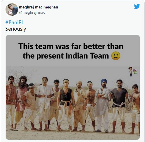 Indian team trolled