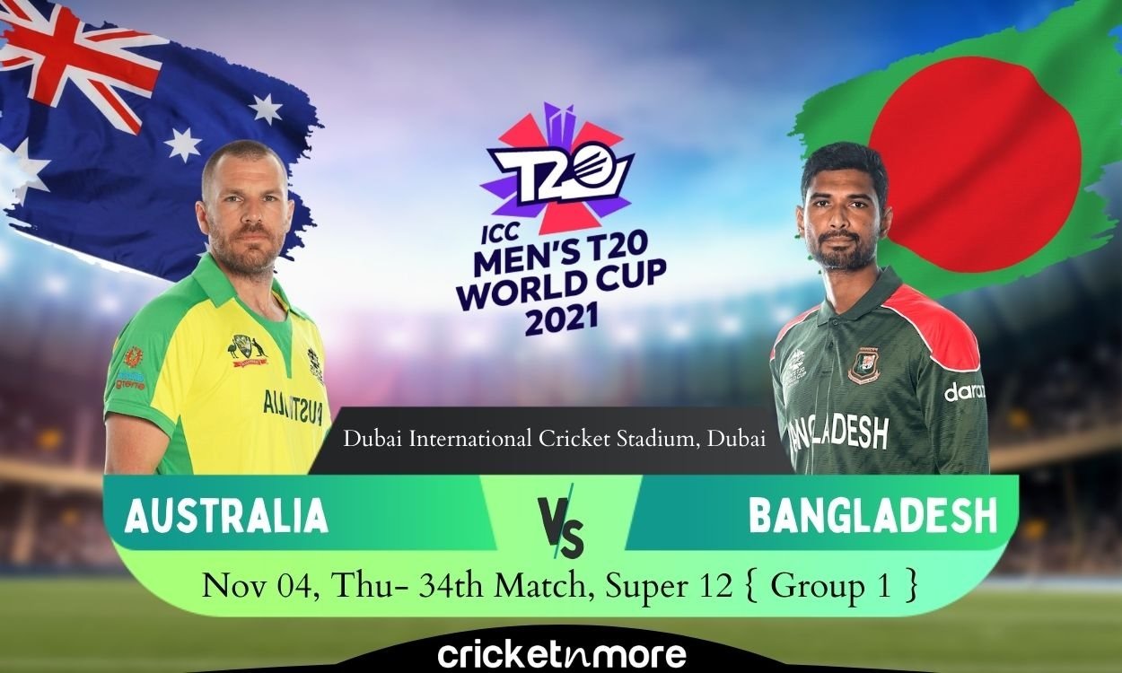 AUS vs BAN | ICC men's T20 World cup 2021-22 