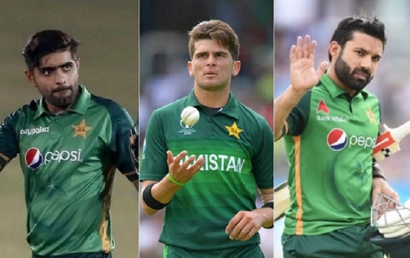 Babar, Rizwan, Shaheen included in ICC T20I team of the year