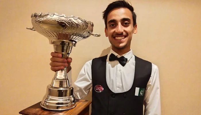 Ahsan Ramzan becomes the third Pakistani to win IBSF World Snooker Championship