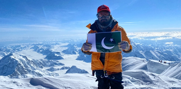 Asad Ali climbs North America's Mount Denali