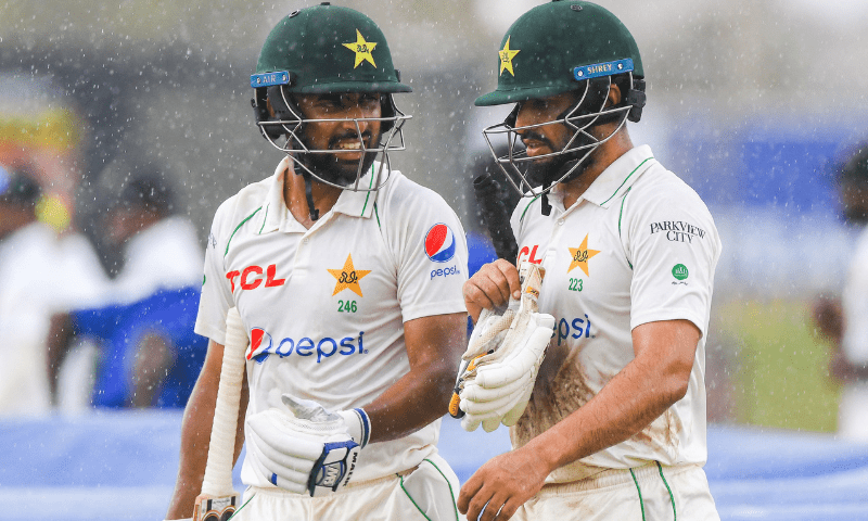 Pakistan 11 runs from winning in Galle when rains halt the fight against SL