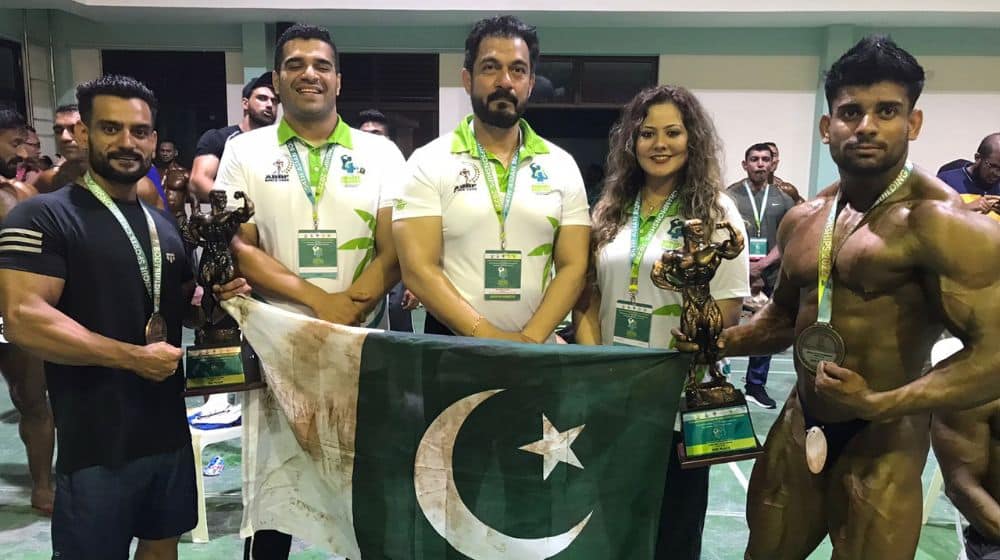Pakistan wins Bodybuilding Championship against India