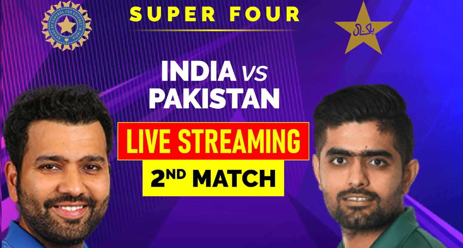 India vs Pakistan Live Asia Cup 2022