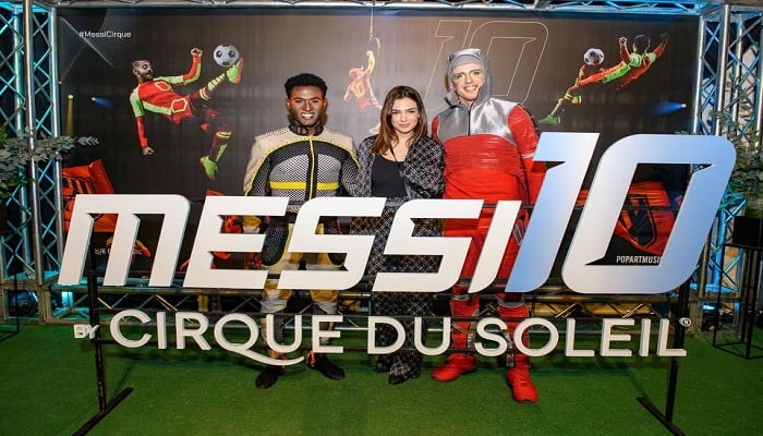 Canadian circus show "Messi10" recreates Messi's World Cup party