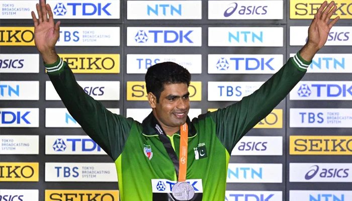 Arshad Nadeem wins World Athletics Championship silver medal for Pakistan