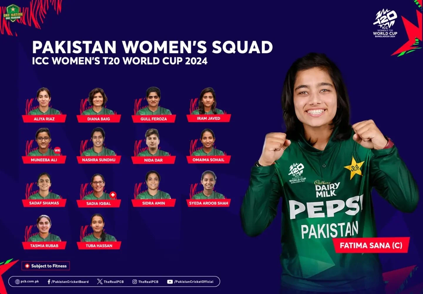 Women’s T20 World Cup Fixtures 2024-25