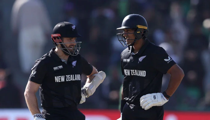 New Zealand Post Huge Total as Ravindra, Williamson Star
