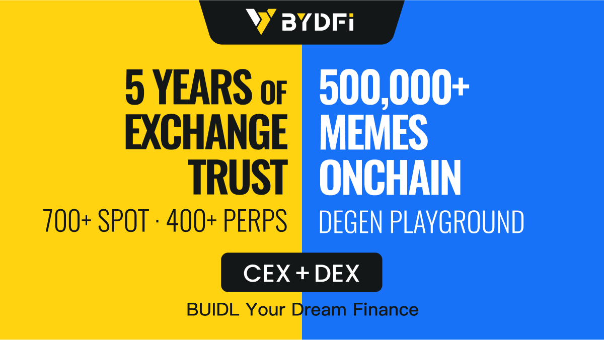 MoonX: BYDFi’s On-Chain Trading Engine — A Ticket from CEX to DEX
