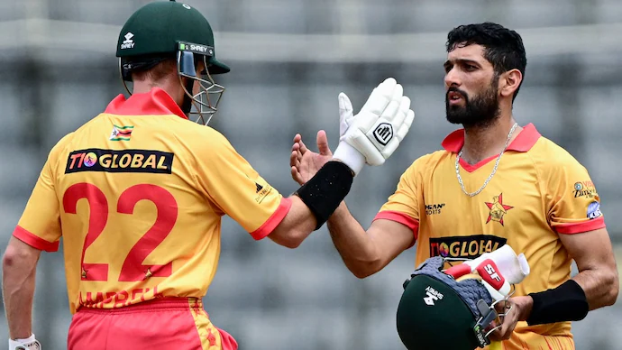 Raza’s Half-Century Anchors Zimbabwe in T20I