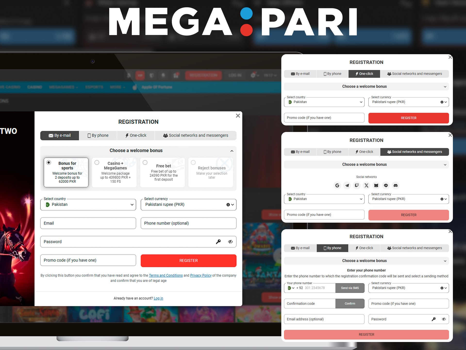 Step-by-Step Guide to Register on Megapari