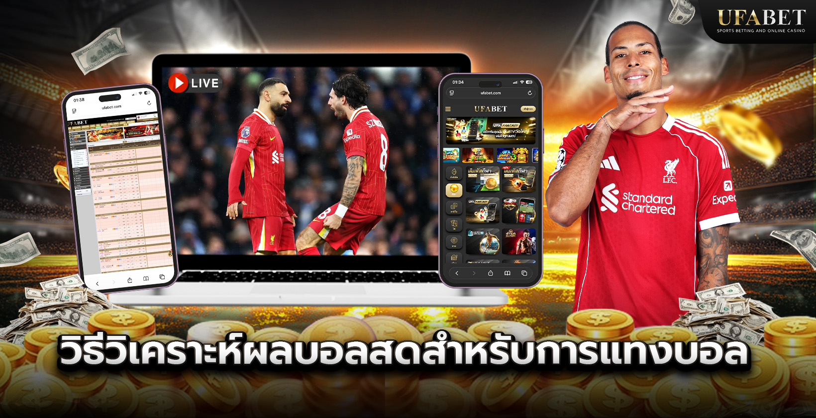 วิธีวิเคราะห์ผลบอลสดสำหรับการเดิมพันฟุตบอล?