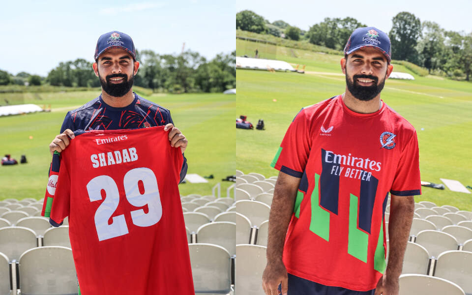 Shadab Khan Joins Lancashire Blast Squad
